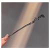 2 Pcs Simple Modern Metal Hair Pins Stick For Buns Handmade Classical Chopsticks Women Thick Hair Hair Accessories Black view 2