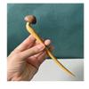 Classical Minimalist Mushroom Wood Hair Pins Stick For Buns Handmade Classical Chopsticks Women Thick Hair Hair Accessories view 2