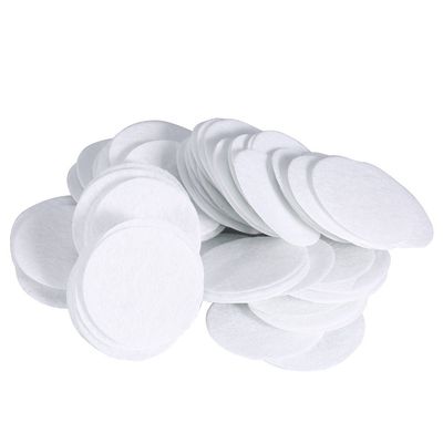 ANKROYU 100pcs Microdermabrasion Filters, Cotton Round Filtering Pads, 40mm, Blackhead Removal, Beauty Machine Accessories