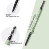 Grey Eyebrow Pencil for Older Women Soft, Ultra Slim Gray Eyebrow Pencil for Women, Double Head Brow Pen for Natural Look, Long Lasting, Sweatproof, Grey, YES.EYE DO view 2