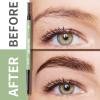 Grey Eyebrow Pencil for Older Women Soft, Ultra Slim Gray Eyebrow Pencil for Women, Double Head Brow Pen for Natural Look, Long Lasting, Sweatproof, Grey, YES.EYE DO view 3
