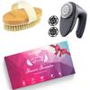 POPCHOSE Shower Steamers Aromatherapy - Dry Brushing Body Brush POPCHOSE Fabric Shaver, Rechargeable Lint Remover with 6-Blades Stocking Stuffers Christmas Gifts for Women and Mom view 1
