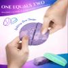 POPCHOSE Shower Steamers Aromatherapy - Dry Brushing Body Brush POPCHOSE Fabric Shaver, Rechargeable Lint Remover with 6-Blades Stocking Stuffers Christmas Gifts for Women and Mom view 4