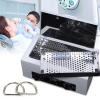 VPABES Dry Heat Sterilizer Cabinet 1.5L High Temperature Sterilizer Box with 120 Minutes Adjustable Timer 110V 300W Salon Hairdressing Tool Equipment for Nail Tool Spa Pedicure Tools view 2