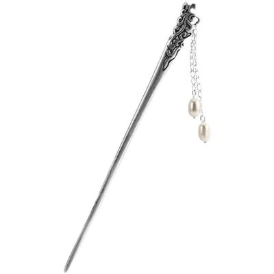 Fashion Immortal Flower Rose Hair Sticks Fashion Metal Hair Pins Stick Bun Chopsticks Hair Accessories For Women Bun