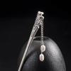 Fashion Immortal Flower Rose Hair Sticks Fashion Metal Hair Pins Stick Bun Chopsticks Hair Accessories For Women Bun view 3