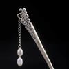 Fashion Immortal Flower Rose Hair Sticks Fashion Metal Hair Pins Stick Bun Chopsticks Hair Accessories For Women Bun view 4