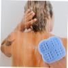 SOLUSTRE 2pcs Silicone Body Scrubber and Scalp Brush Multi-Functional Cleansing Tool for Body and Hair Care Random Colors for Bathing and Deep Cleaning view 4
