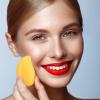 SOLUSTRE 4pcs Puff Portable Makeup Sponge for Women Unique Shape Color for Foundation Application Easy to Clean and Use Makeup Supplies for Finish view 2