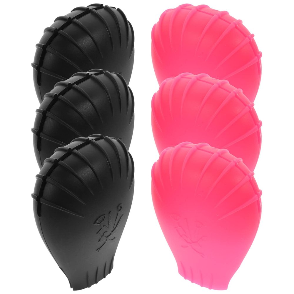 SOLUSTRE 6pcs Makeup Brush Covers Makeup Brush Protectors for to Clean Compact Design for Outdoor Use