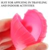 SOLUSTRE 6pcs Makeup Brush Covers Makeup Brush Protectors for to Clean Compact Design for Outdoor Use view 4
