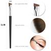 Eyeliner Brushes Set,JASSINS Fine Angled Eyeliner Brushes,Precision Gel Eye Liner Ultra Fine Bent Makeup Brush For Newbies and salon3PCS view 2