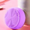 XARONF Silicone Facial Cleansing Brush,Ultrasonic Face Cleanser, Waterproof/Rechargeable, Portable Facial Cleansing Brush (Color : D) view 4