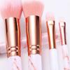 Makeup Brushes Set DUAIU 16PCS Marble Make up Brushes Foundation Eyeshadow Concealer Eyebrow Blush Face Mask Brush Set With Gift Box Make Up ToolPink) view 4