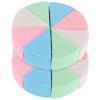 SOLUSTRE Mini Makeup Sponge Wedges 2 Sets Latex Beauty Sponges Foundation Blender for Eyes Cheeks Nose view 1