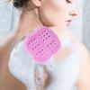 SOLUSTRE 2pcs Silicone Body Scrubber Scalp Brush Gentle Exfoliating Bath Brush for Cleansing Dead Skin Removal Soft Multi-Functional Shower Tool view 2