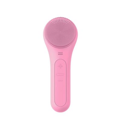 XARONF Facial Cleansing Brush(5 Adjustable Speeds), Silicone Face Brush with Heated Massage Helps Open pores&Import Essence, Face Scrubber Brush for Deep Cleanning, Exfoliating