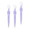 SOLUSTRE 3pcs Stainless Steel Eyebrow Precision Eyebrow Trimmers for Delicate Grooming Lightweight Makeup Tools for Women and Girls view 3