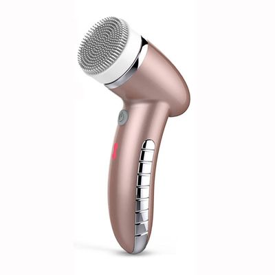 XARONF Electric Facial Cleansing Spin Brush Set, with 4 Exfoliating Brush Heads - Face Scrubber Cleanser Brush - Face Brush for Gentle Exfoliation and Deep Scrubbing (Color : C)