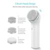 XARONF Facial Cleansing Brush, Electric Face Brush Scrubber Rechargeable Facial Exfoliator, Waterproof Spin Cleanser for Exfoliating, Massaging and Deep Cleansing with 3 Brush Heads view 2