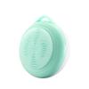 XARONF Facial Cleansing Brush, Waterproof Sonic Vibrating Face Brush for Deep Cleansing, Gentle Exfoliating and Massaging (Color : Green) view 1
