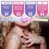 Laza Body Glitter, 2 Jars Holographic Chunky Sequins with Glitter Glue Perfect for Women Eyeshadow Makeup Face Paint Festival Rave Outfits Hair Accessories Carnival Party Costumes - Cyan Blue view 4