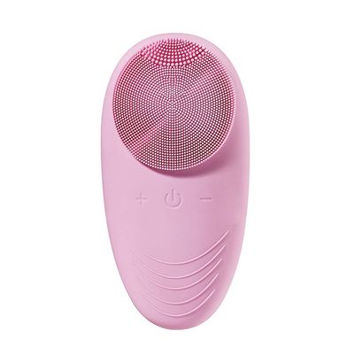 XARONF Face Cleansing Brush, IPX7 Waterproof Face Scrubber for Women-Sonic Face Cleansing Brush for Cleansing and Exfoliating (Color : Pink)