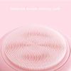 XARONF Facial Cleansing Brush, Waterproof Sonic Vibrating Face Brush for Deep Cleansing, Gentle Exfoliating and Massaging (Color : Pink) view 3
