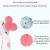 XARONF Facial Cleansing Brush Face Scrubber: Electric Exfoliating Spin Cleanser Device Waterproof Deep Cleaning Exfoliation - Electronic Acne Skin Washer Spinning System Set (Color : Pink) view 4