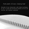 XARONF Facial Cleansing Brush, Electric Silicone Face Scrubber, Vibrating Massager, USB Rechargeble Face Scrubber Brush for Deep Cleanning, Blackhead Remover, Exfoliating (Color : White) view 2