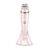 XARONF Electric Facial Cleansing Brush with 4 Replaceable Face Scrub Brush Heads, Waterproof Cleanser Remove Dirt, Oil, Makeup Residue, USB Rechargeable Facial Exfoliator, White (Color : Pink) view 1