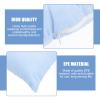 iplusmile 2 pcs Relax Salons for Salon Comfortable Pads Travel Cradle Massage Tables Washable Table Flight Face Reusable Blue Chair Beauty Bed Donut Down Headrest Parlors Body O-Shaped Hole view 4