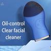 XARONF Facial Cleansing Brush, Electric Silicone Face Brush and Massager, Waterproof Face Scrubber for Deep Cleansing, Exfoliating, Blackhead Removing, Rechargeable,for Girls Gifts (Color : Green) view 2