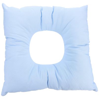 iplusmile 1pc Pillow Headrest Hollow Cotton Beauty Pad Spa Table Reusable Down Salon Neck Mats for Chair Parlors Travel Sky- Cradle Bed Body Salons Donut Massage Washable Pads Comfortable