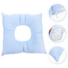 iplusmile 1pc Pillow Headrest Hollow Cotton Beauty Pad Spa Table Reusable Down Salon Neck Mats for Chair Parlors Travel Sky- Cradle Bed Body Salons Donut Massage Washable Pads Comfortable view 3