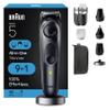 Braun All-in-One Men's Shaving Kit Series 5 5490, 9-in-1 Beard, Face, Nose, Ear Trimmer, Hair Clippers, Body Groomer and Manscaping, Holiday Gifts for Men view 1