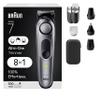 Braun All-in-One Style Kit Series 7 7410, 8-in-1 Trimmer for Men with Beard Trimmer, Body Trimmer for Manscaping, Hair Clippers & More, Sharpest Blade, 40 Length Settings, Waterproof view 1
