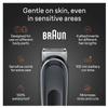 Braun Body Groomer Series 5 5360, Body Groomer for Men, for Chest, Armpits, Groin, SkinSecure Technology for Gentle Use and Clean Shave Attachment, Waterproof, Cordless with 100-min Run Time view 4