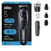 Braun All-in-One Style Kit Series 5 5471, 8-in-1 Trimmer for Men with Beard Trimmer, Body Trimmer for Manscaping, Hair Clippers & More, Ultra-Sharp Blade, 40 Length Settings, Waterproof view 1