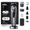 Braun All-in-One Men's Shaving Kit Series 7 7440, 12-in-1 Beard, Face, Nose, Ear Trimmer, Hair Clippers, Body Groomer and Manscaping + Travel Case + Charging Stand, Holiday Gifts for Men view 1