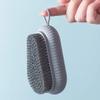 FRCOLOR 2pcs Soft Nail Cleaning Brush Portable Nail Scrubber for Hands Feet Gentle Bristles for Dirt Removal and Cuticle Care view 2