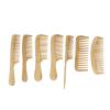 Mikinona Bamboo Hairbrush Set Wood Brush Hair Comb Tail Comb Styling Tool for All Hair view 1