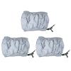 Elitzia Professional Steam Cap Waterproof Hair Steamer Bonnet for Micro Mist Scalp Massage Deep Conditioning Black Hair Care Salon Treatments (3pc Gray) view 1