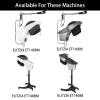 Elitzia Professional Steam Cap Waterproof Hair Steamer Bonnet for Micro Mist Scalp Massage Deep Conditioning Black Hair Care Salon Treatments (3pc Gray) view 2
