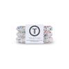 TELETIES - Spiral Hair Coils - Ponytail Holder Hair Ties for Women - Phone Cord Hair Ties - Strong Grip, No Rip, Water Resistant, No Crease Hair Tie Coils - 3 pack (Small, Party People) view 1