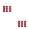 Magik 6-12 Pack Set Lipstick Matte Finish Liquid Lip Gloss Long Lasting Waterproof (#2, 12 Pcs2 Ea) view 1