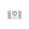 TELETIES - Spiral Hair Coils - Ponytail Holder Hair Ties for Women - Phone Cord Hair Ties - Strong Grip, No Rip, Water Resistant, No Crease Hair Tie Coils - 3 pack (Large, Party People) view 1