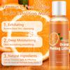 2PCS Orange Peeling Lotion, Body Peeling Lotion, Instant Exfoliation Dead Skin Remover Peeling Gel for Skin Body Face Neck Knees Foot view 2