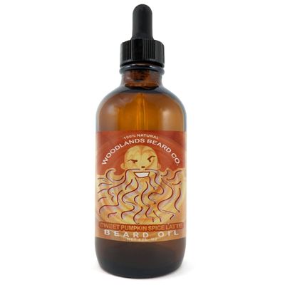 Sweet Pumpkin Spice Latte Beard Oil - A Holiday Favorite Coffee Scent (4 oz)