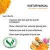 BETT Kasturi Turmeric Powder 100g | Wild Turmeric Powder | Kasturi Manjal Powder | Haldi Powder for Skin & Face. view 2